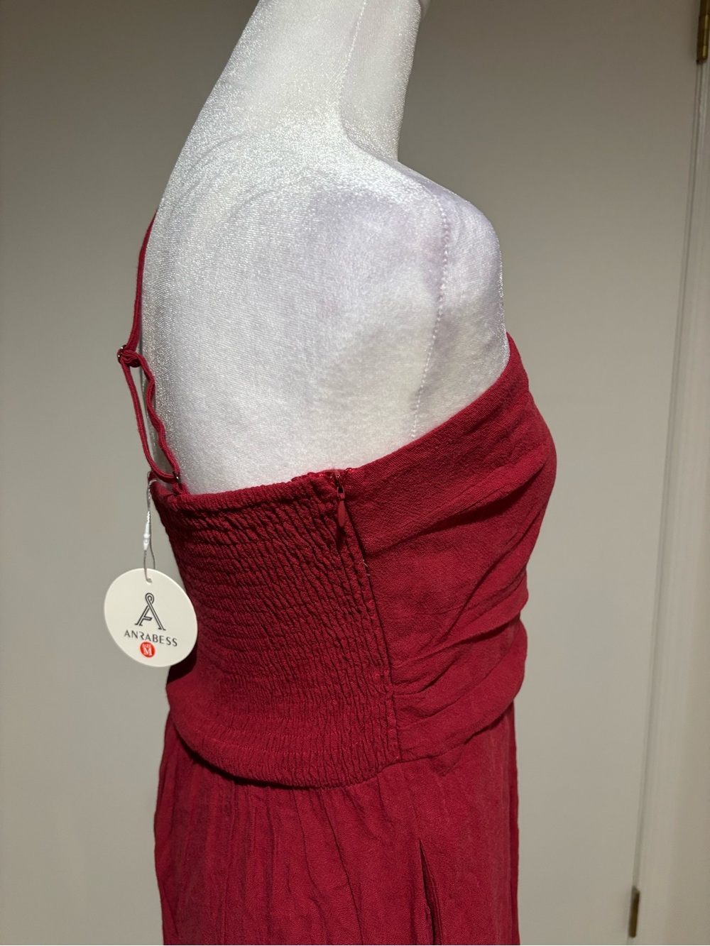 Red Jumpsuit - Picture 3 of 5